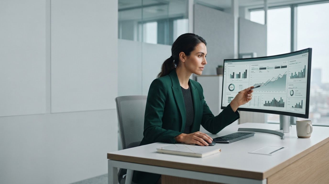 Modig Tellheten dashboard med sanntidsdata for investeringsbeslutninger